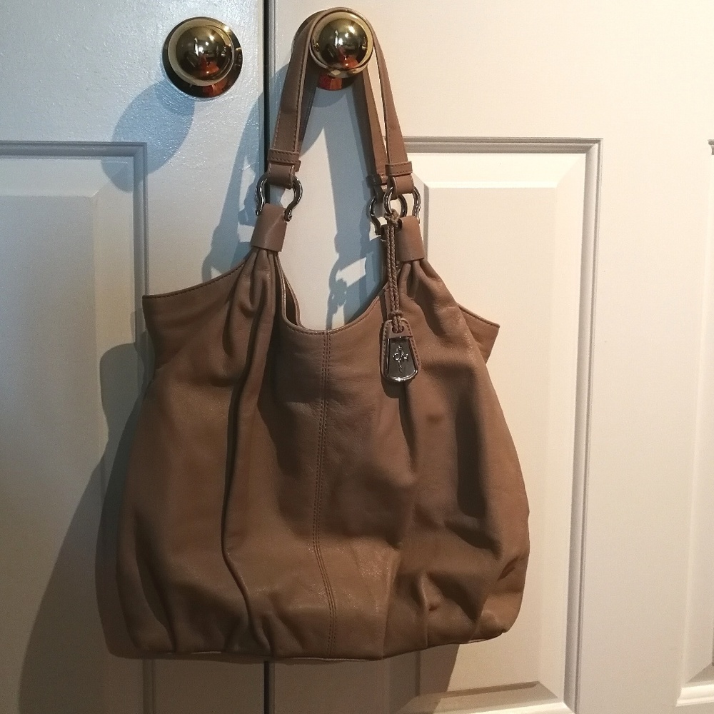 Tan Leather Cole Haan Jayne Tote